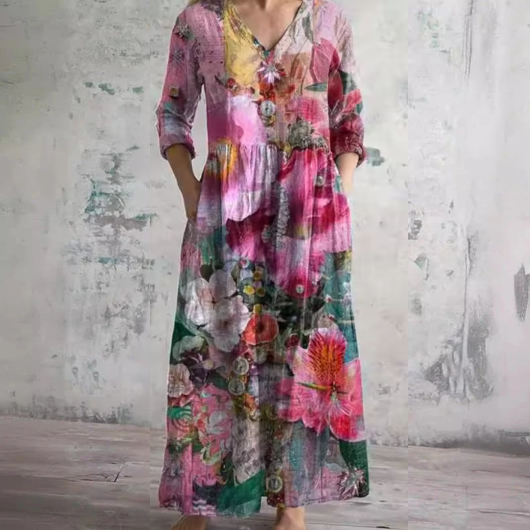 Carlota | Vestido floral de verano