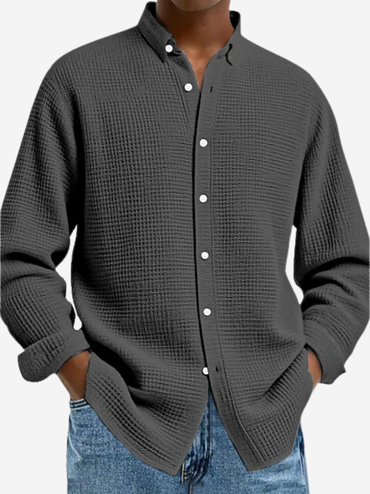 Javier | Camisa elegante con textura