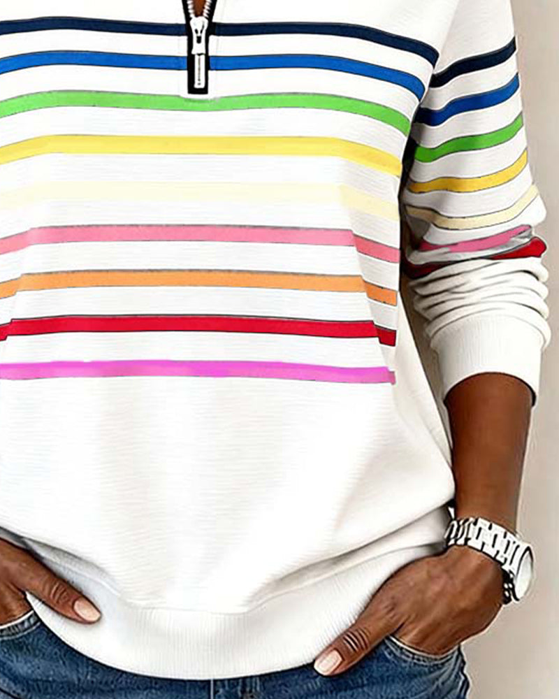 MARIA | Jersey casual con comodidad y estilo colorido para el día a día