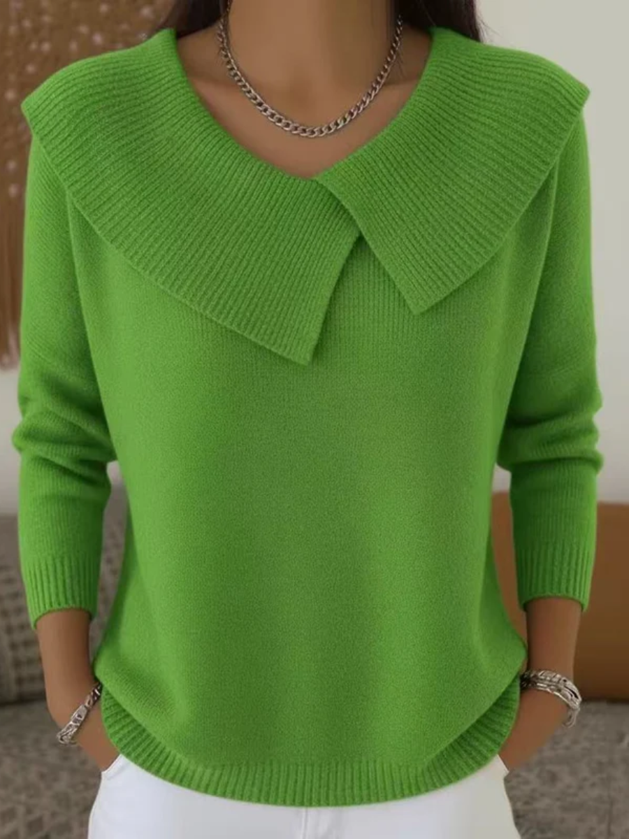 Lucia | Suéter cálido con cuello suave