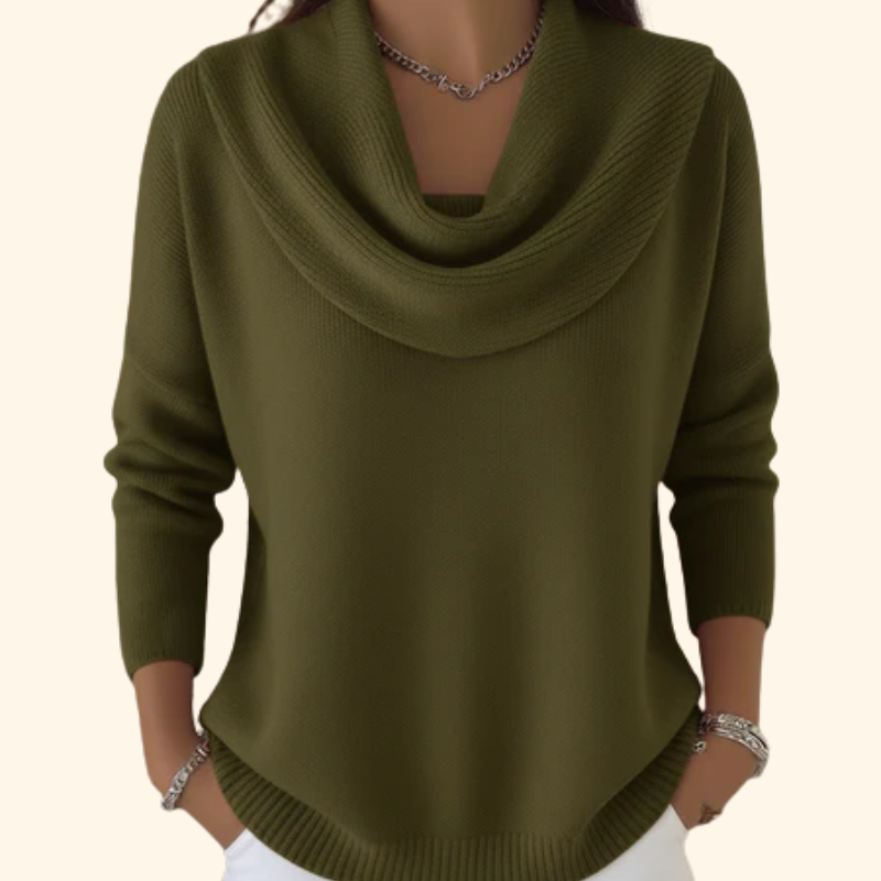 Victoria™ | Suéter Suave con Cuello