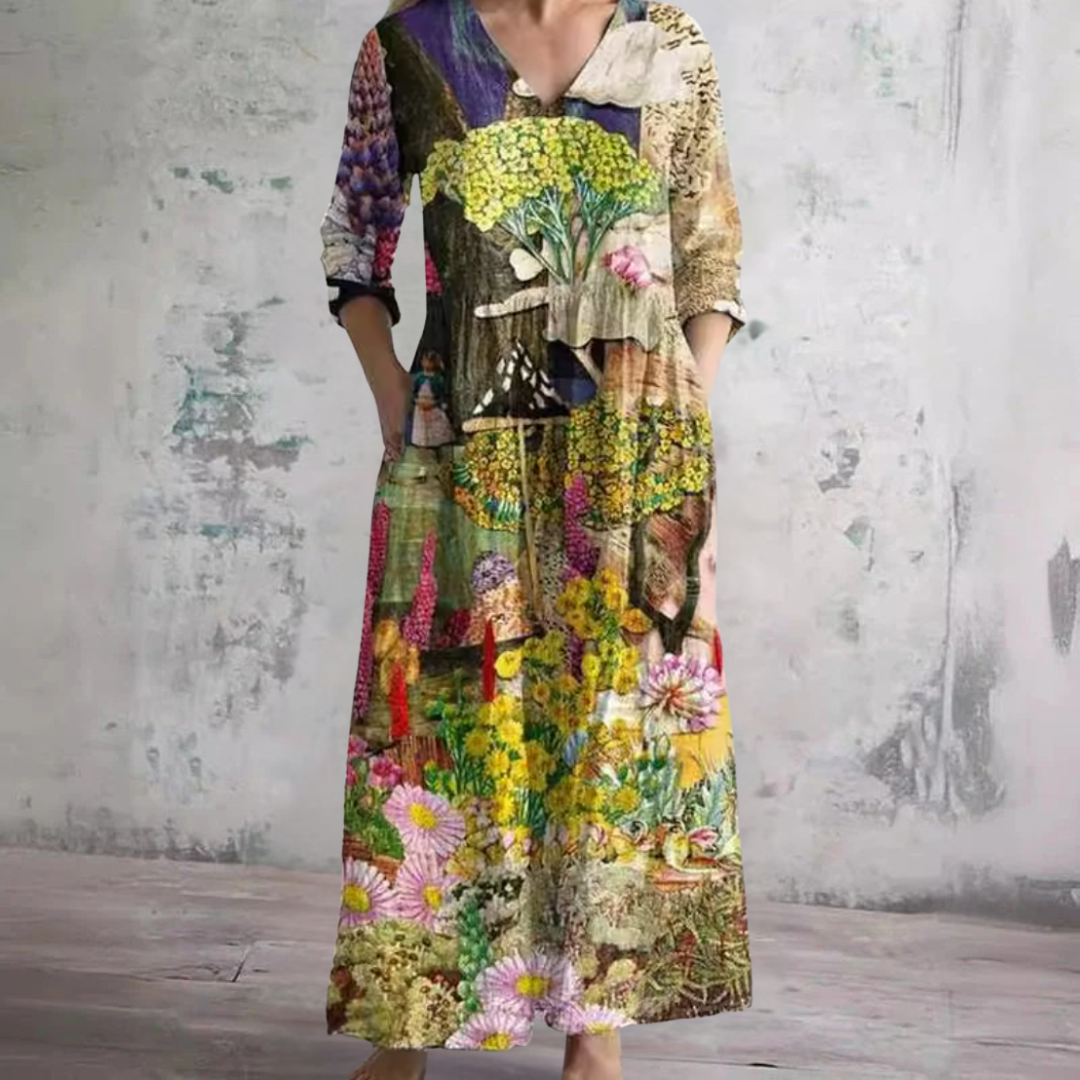 Vicenta | Vestido floral de verano