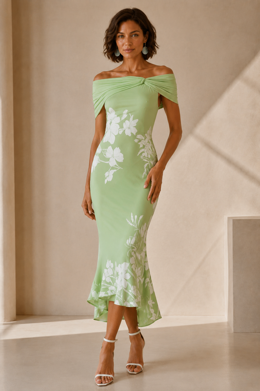 Vestido midi floral Glaiza™