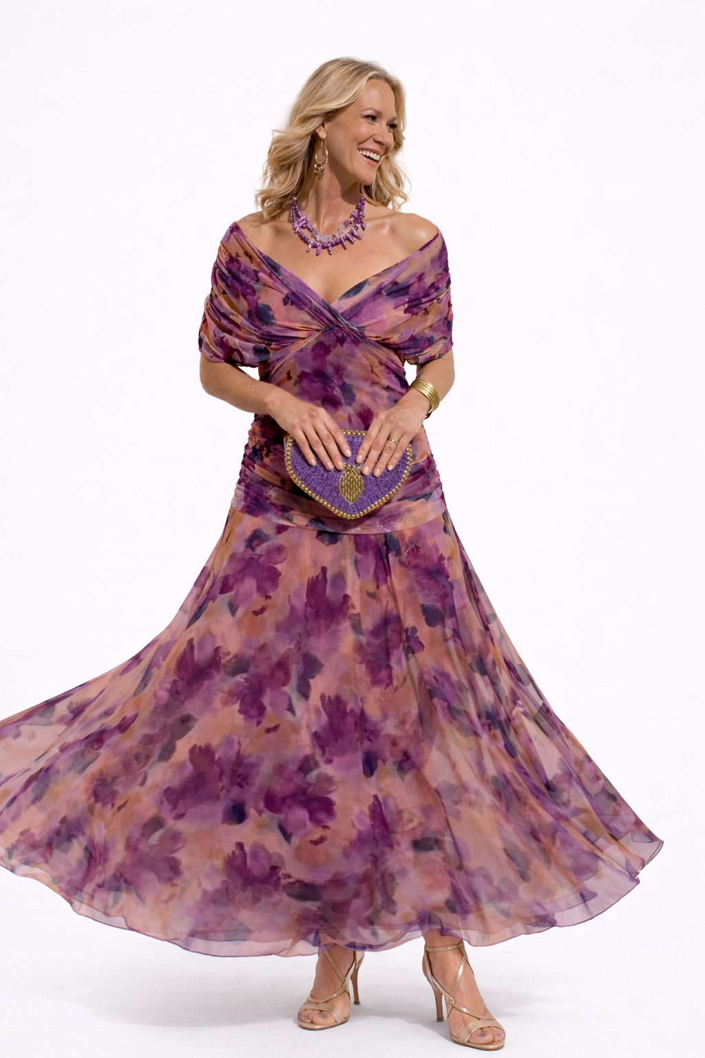 Serrano Madrid | Alicia vestido elegante y favorecedor con escote en V