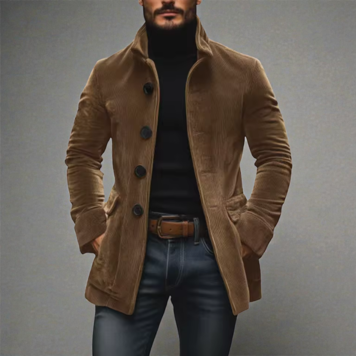 Davide™ | Chaqueta de Velur Corduroy