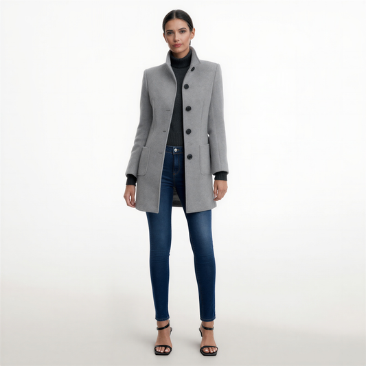 Alana | Elegante abrigo de mujer con un corte perfecto