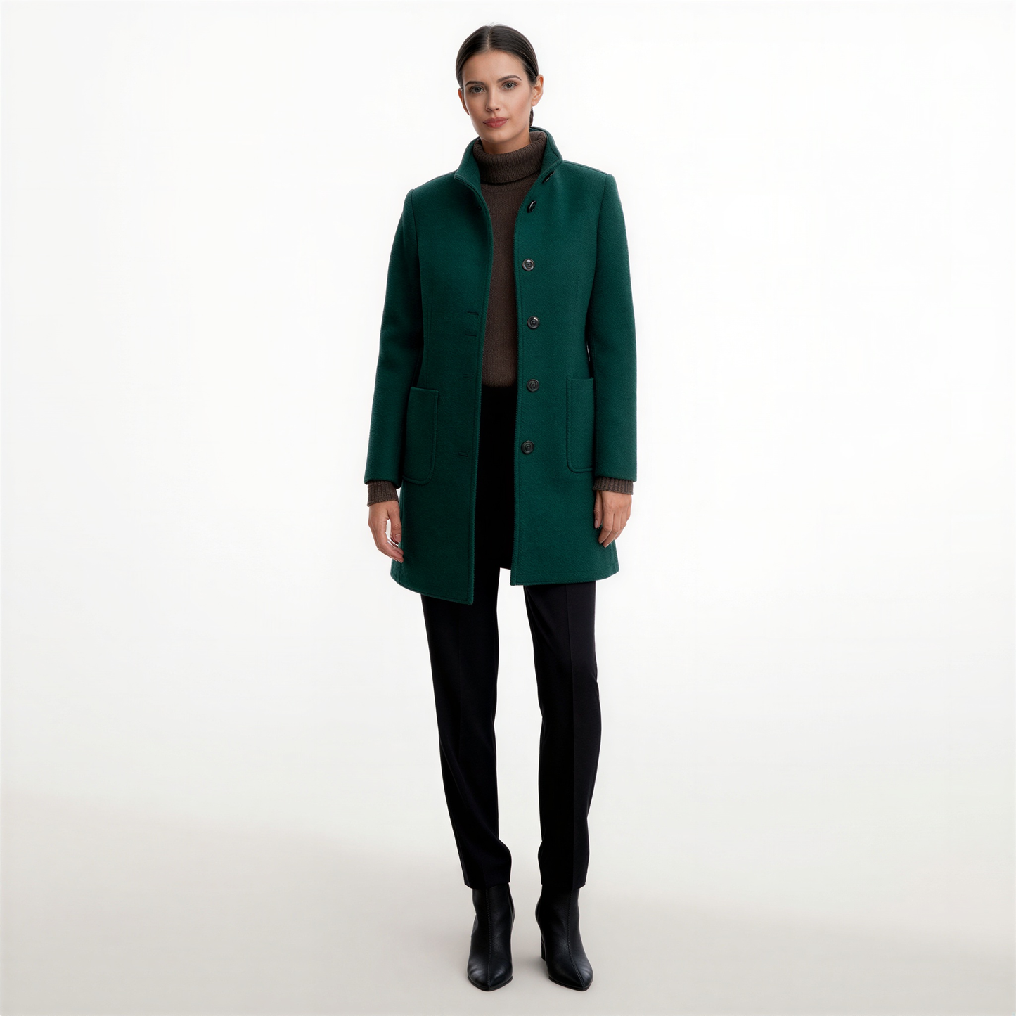 Alana | Elegante abrigo de mujer con un corte perfecto
