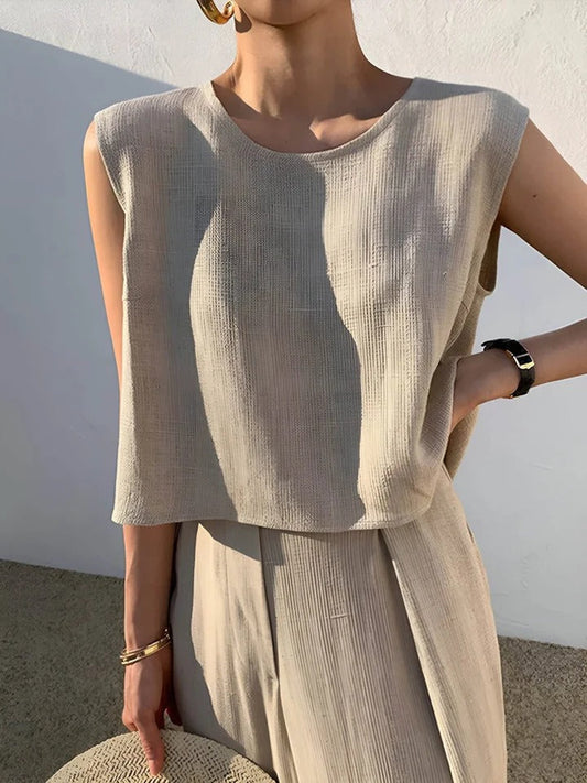 Atenea™ | Conjunto camisa y pantalón viscosa