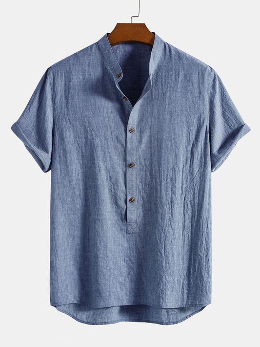 Desierto Set | Conjunto fluido de camisa y pantalón en mezcla premium de lino