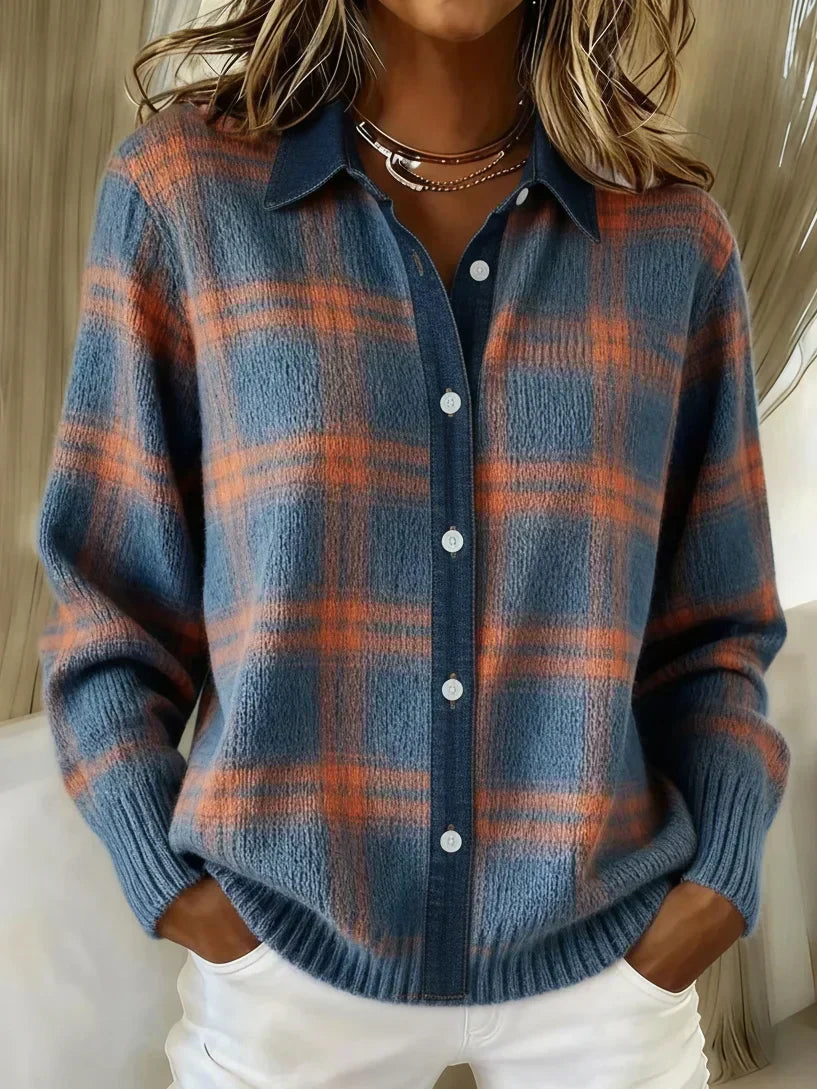 Aurelie™ | Cárdigan de Madera en Lana