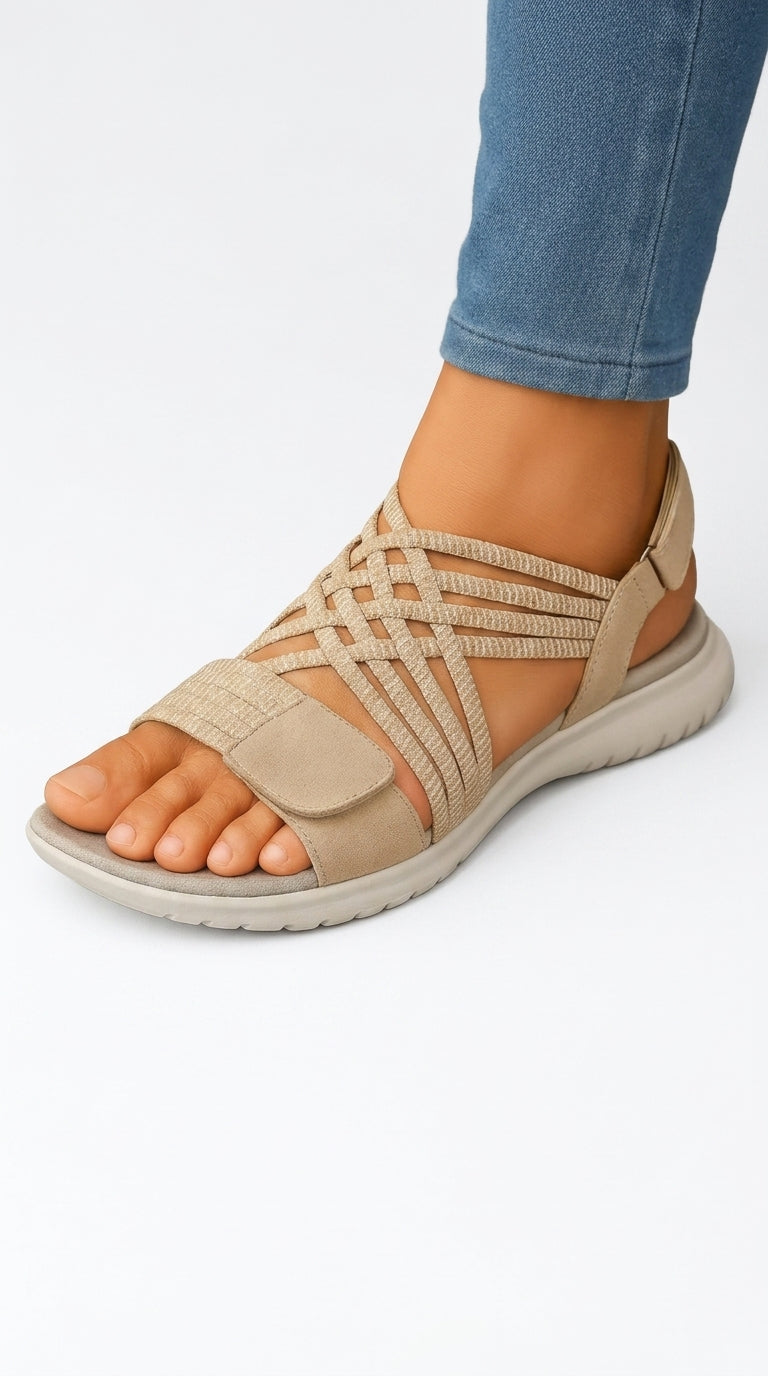 Serrano Madrid | Fina sandalias ortopédicas ligeras