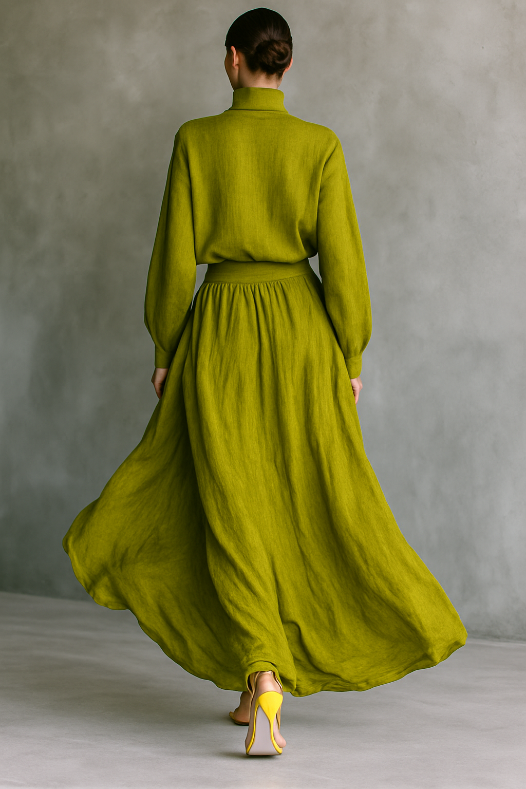 Mariela | Conjunto de mujer verde