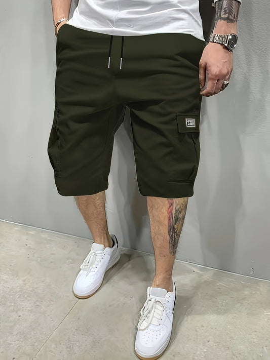 Pantalones Cortos Cargo Marino
