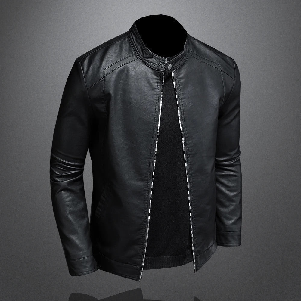Ale | Chaqueta de cuero clásica
