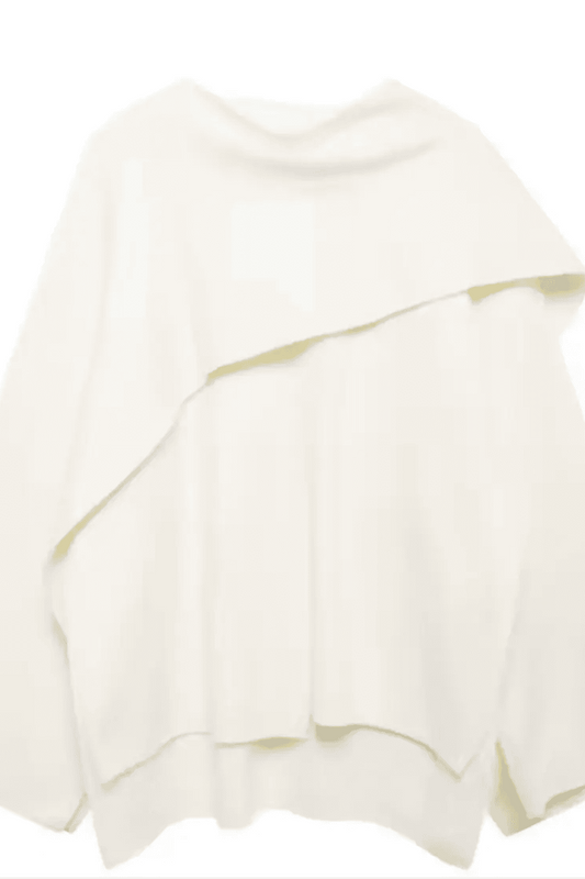 MIRAE – Elegante chaqueta tipo capa para mujer