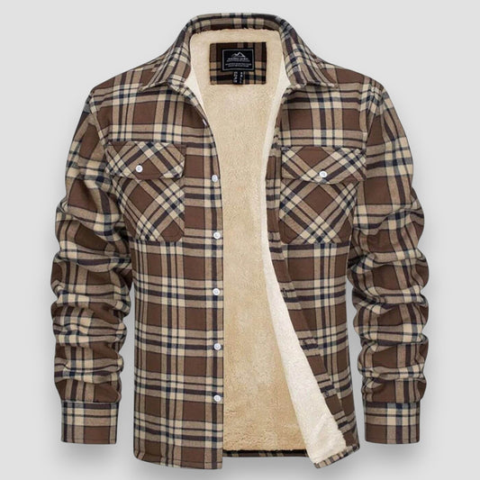 Peter | Chaqueta con forro de cuadros
