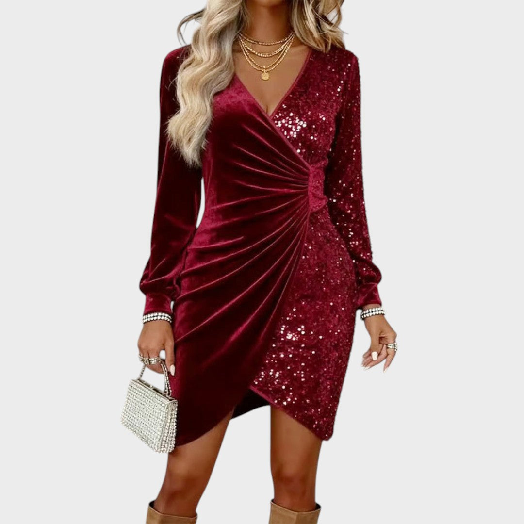 Lunari™ | Vestido de terciopelo Frosina