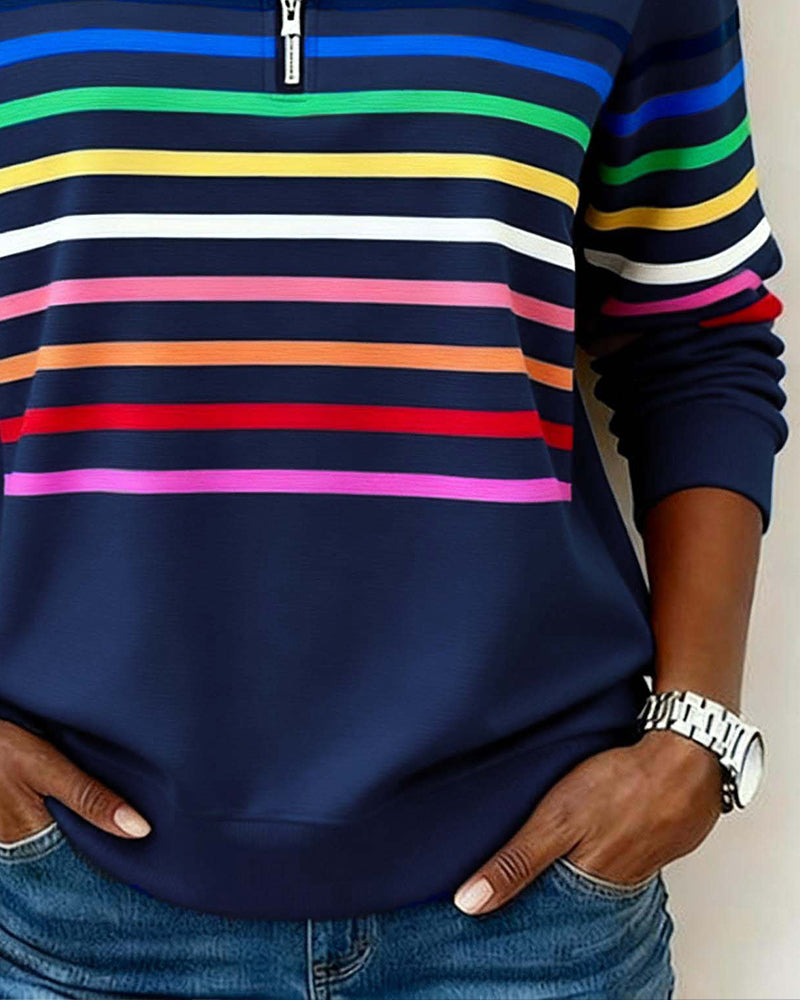 MARIA | Jersey casual con comodidad y estilo colorido para el día a día