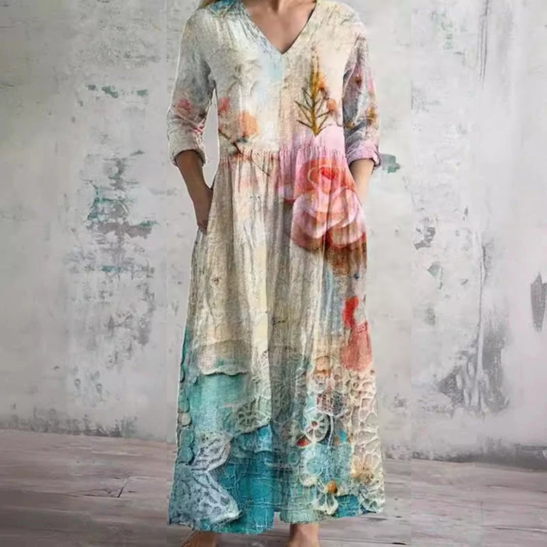Rosaria | Vestido floral de verano