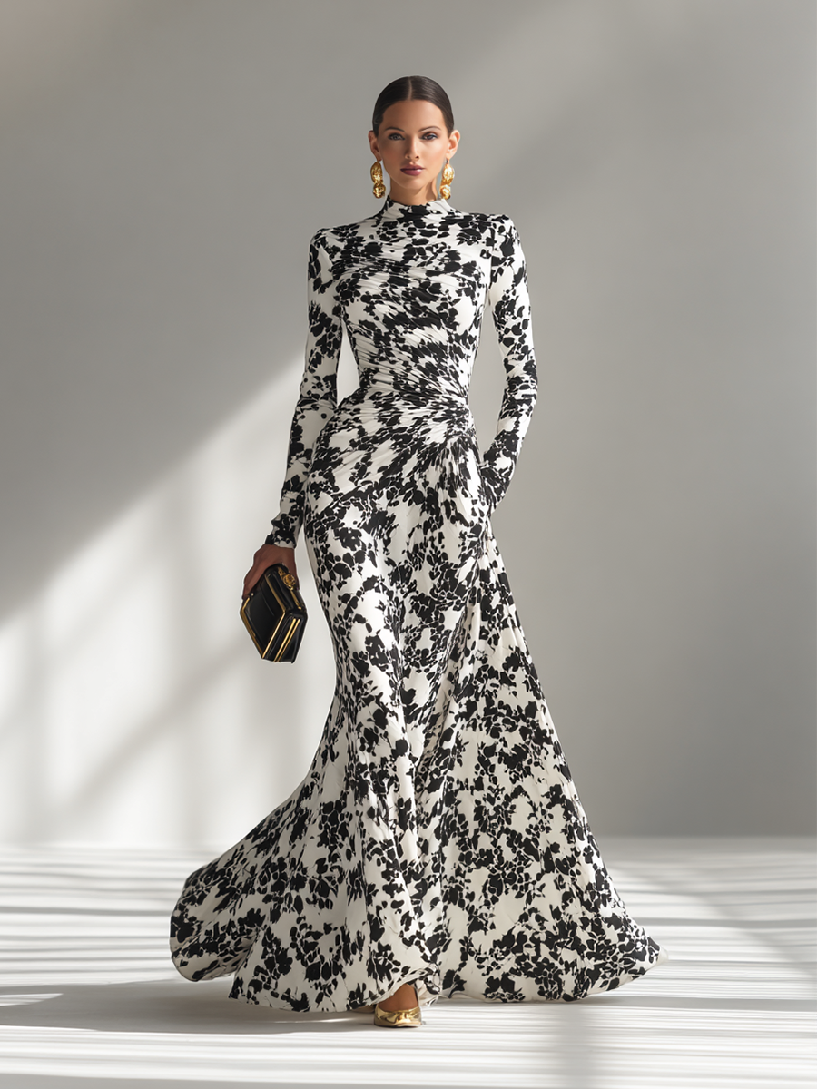 Damiana | Vestido ajustado en mezcla elástica