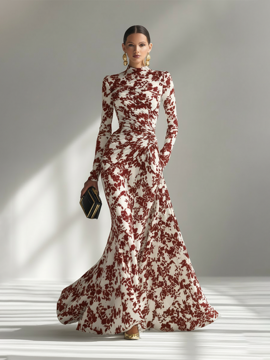 Damiana | Vestido ajustado en mezcla elástica