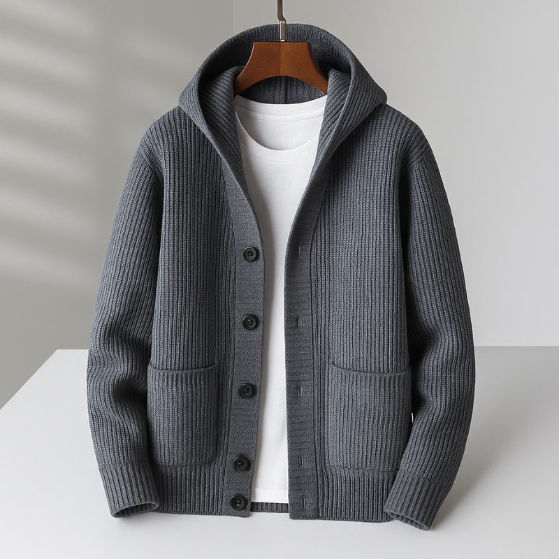 SERRANO MADRID | CARDIGAN DE LANA PARA HOMBRE