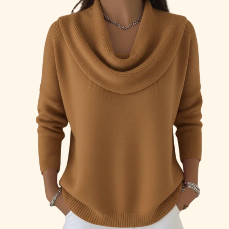 Victoria™ | Suéter Suave con Cuello