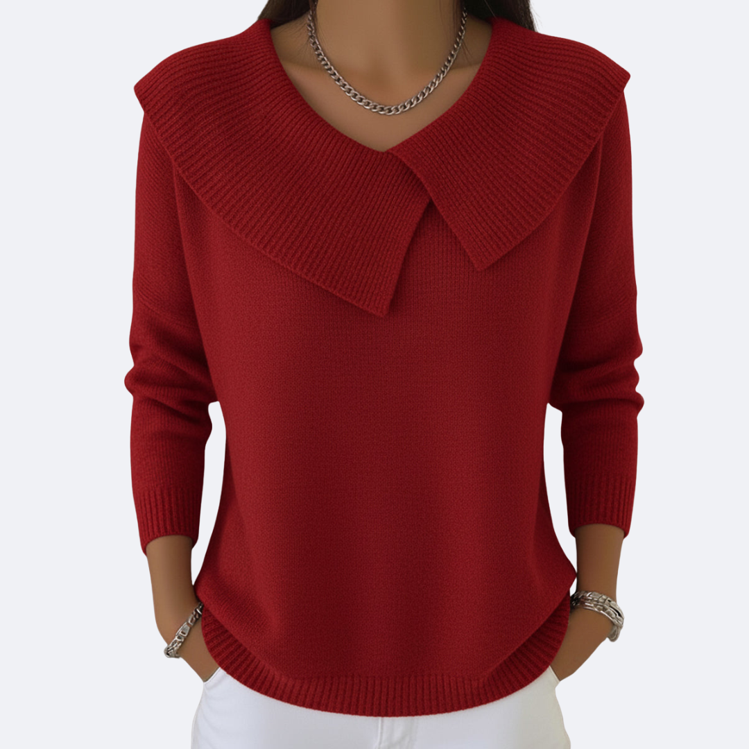 Lucia | Jersey cálido con cuello suave