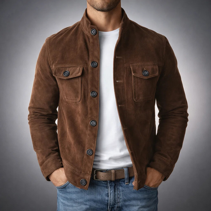 Chaqueta Alberto de ante