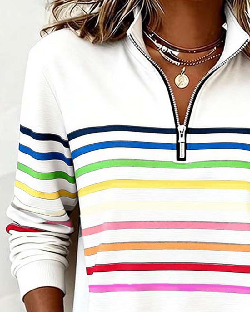 MARIA | Jersey casual con comodidad y estilo colorido para el día a día