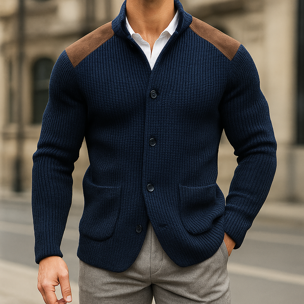 SERRANO MADRID | BLAZER DE PUNTO TEXTURIZADO