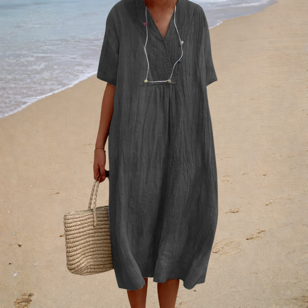 Victoria | Vestido midi contemporáneo