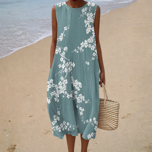 Simonetta | Vestido midi con estampado floral