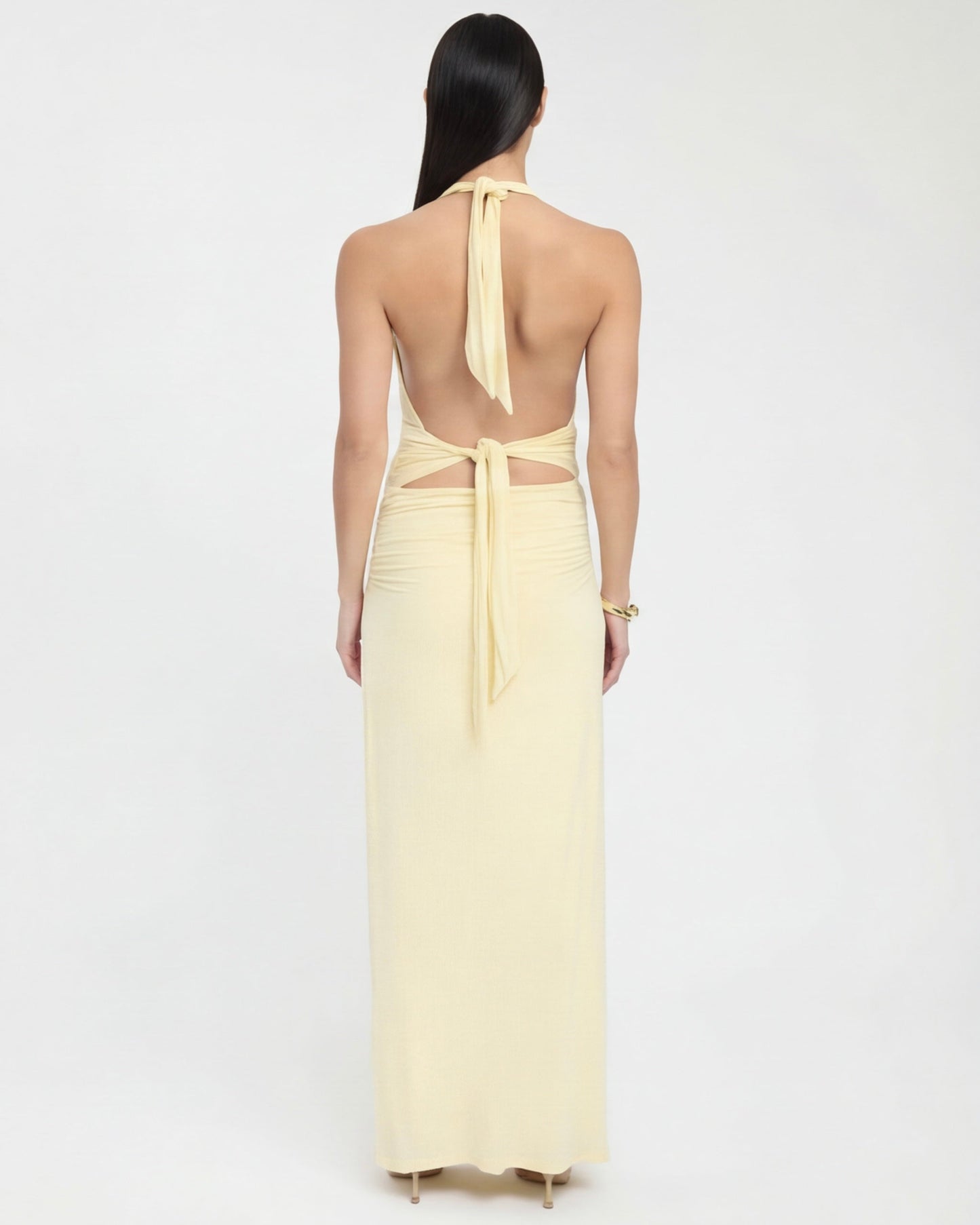 Serrano Madrid | Maxi con cuello halter de Nyx