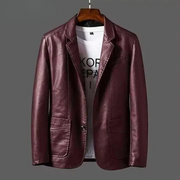 Chaqueta de cuero premium