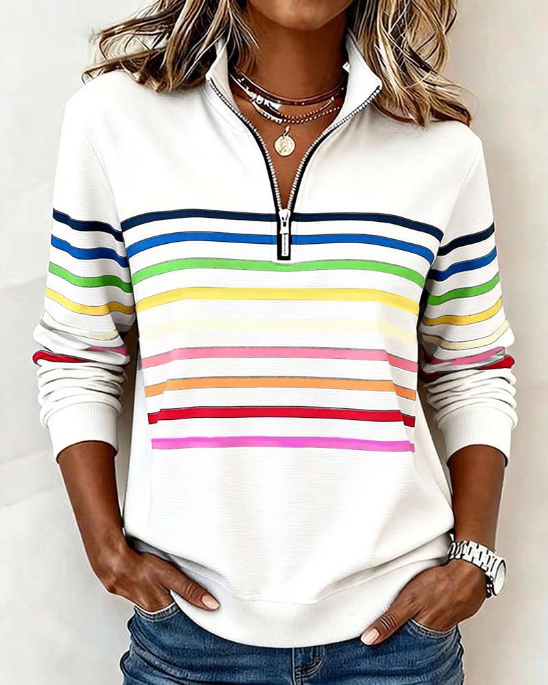 MARIA | Jersey casual con comodidad y estilo colorido para el día a día