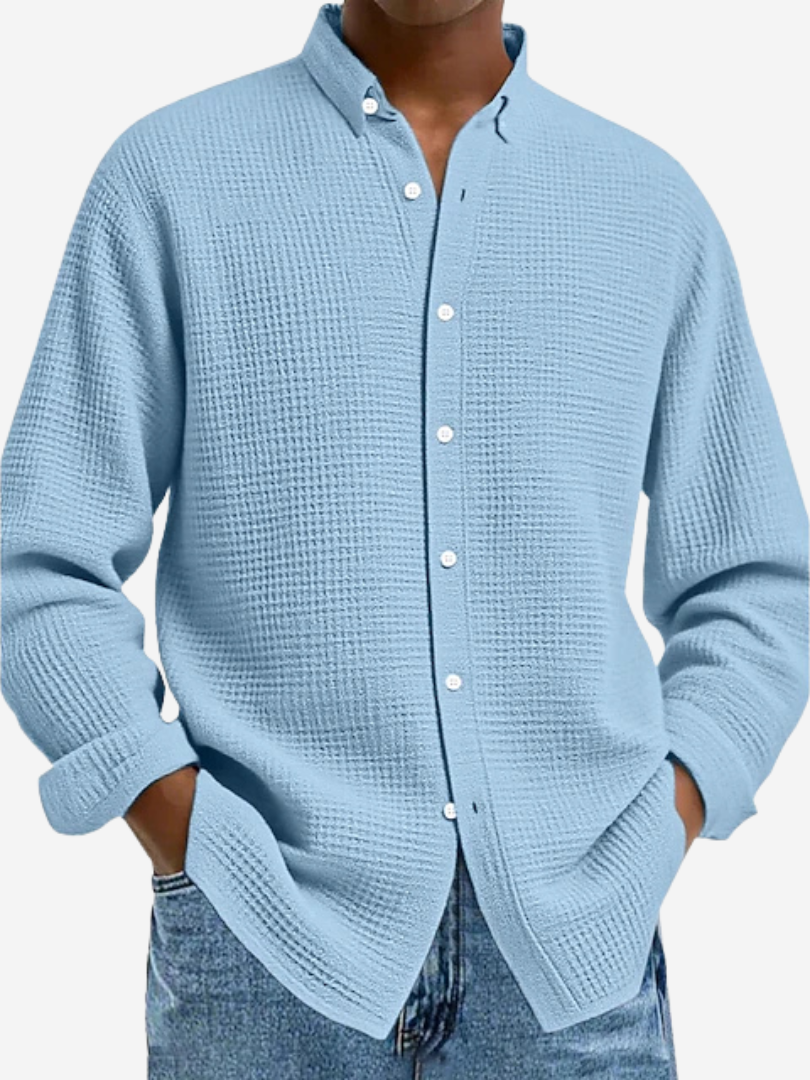 Javier | Camisa elegante con textura