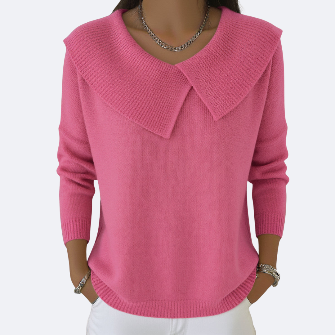 Lucia | Jersey cálido con cuello suave