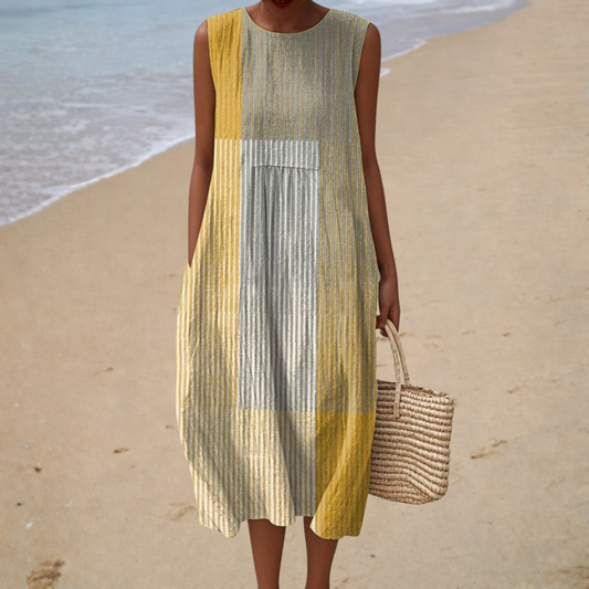Laura | Vestido midi moderno