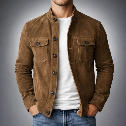 Chaqueta Alberto de ante