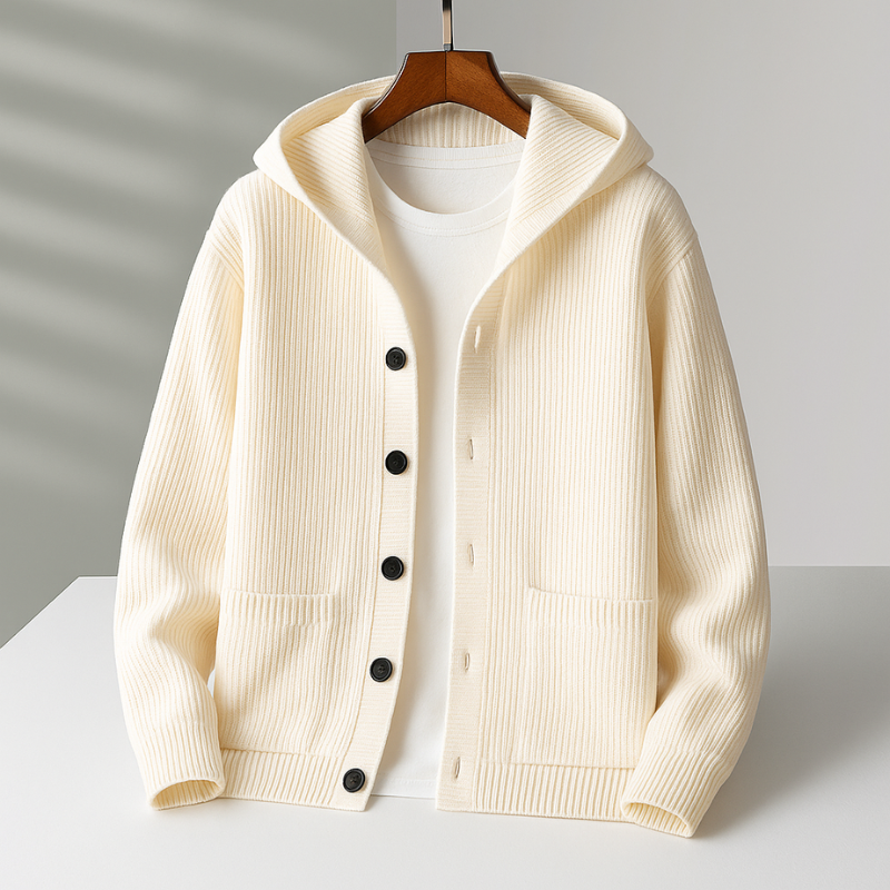 SERRANO MADRID | CARDIGAN DE LANA PARA HOMBRE