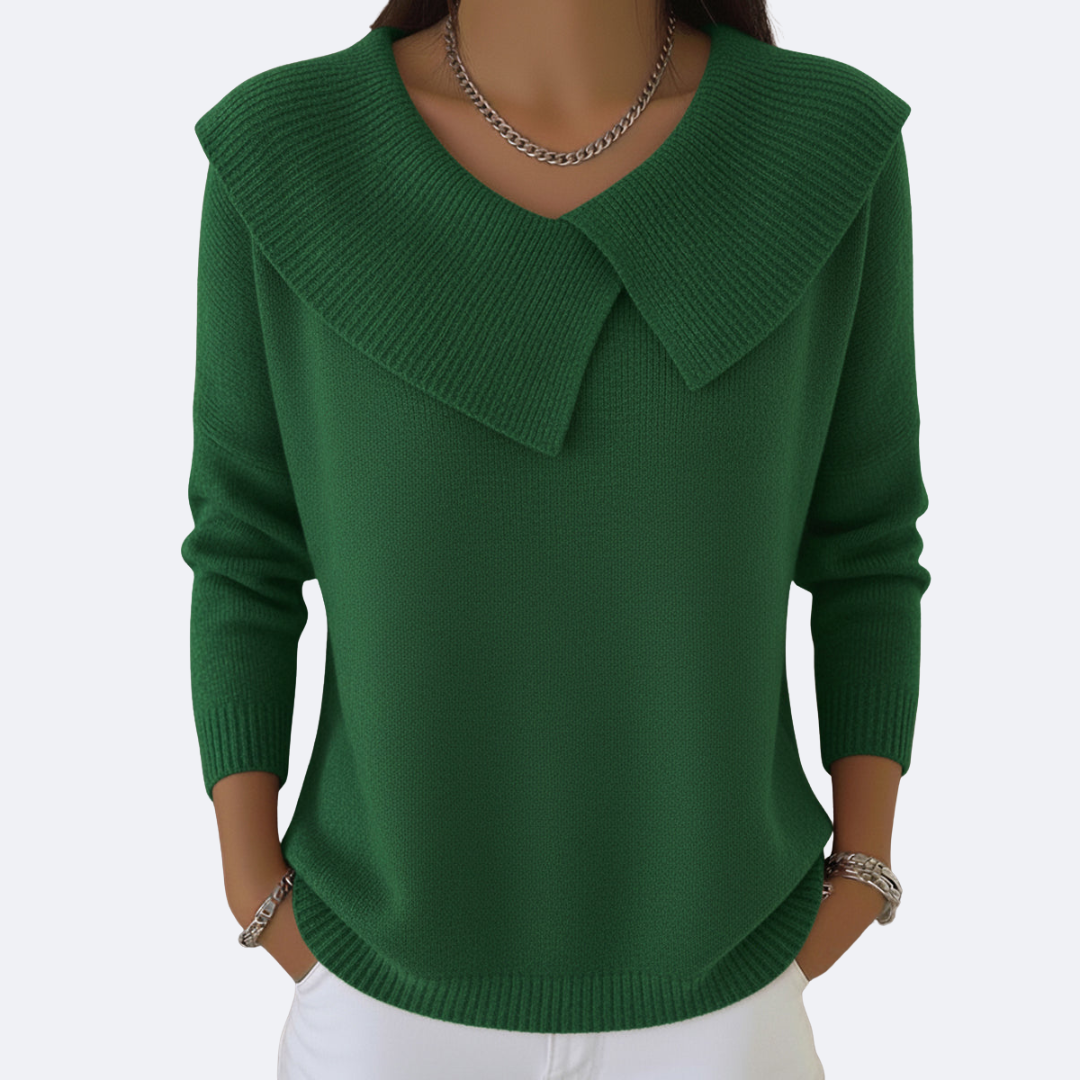 Lucia | Jersey cálido con cuello suave