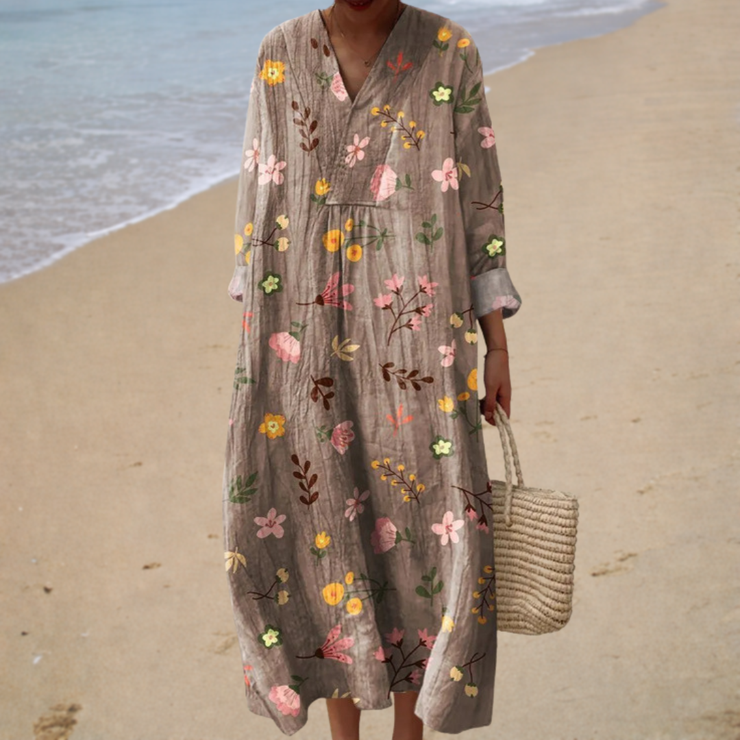 Antonela | Vestido largo de estilo boho