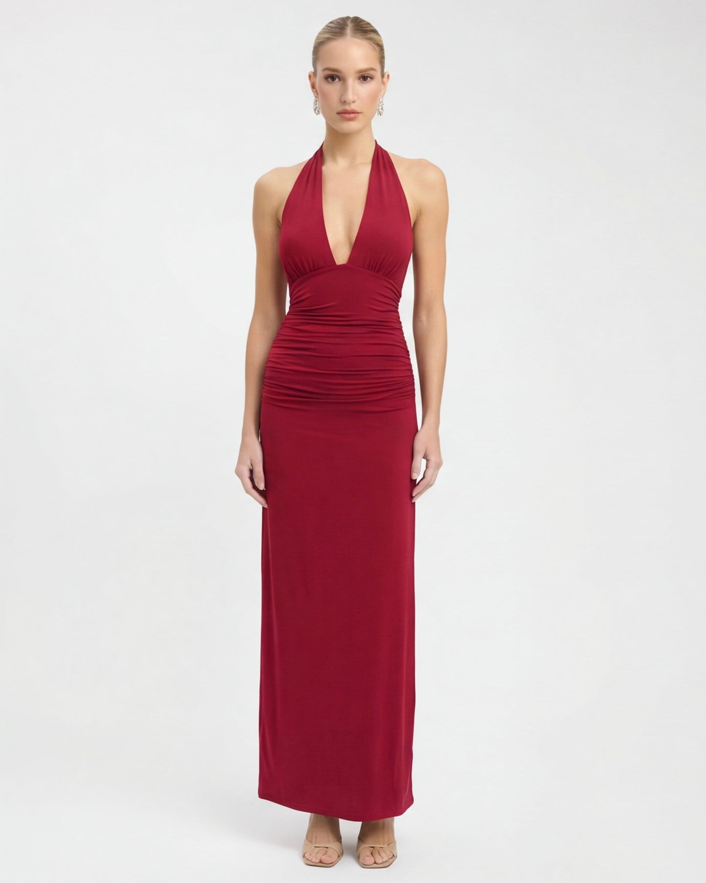Serrano Madrid | Maxi con cuello halter de Nyx