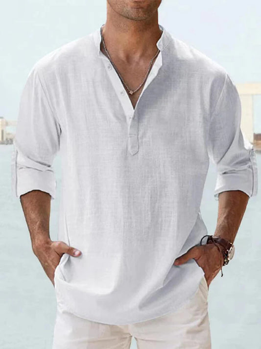 Camisa de Manga Larga Ligera y Transpirable