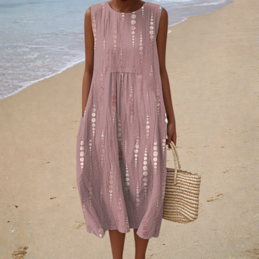 Adriana | Vestido midi moderno