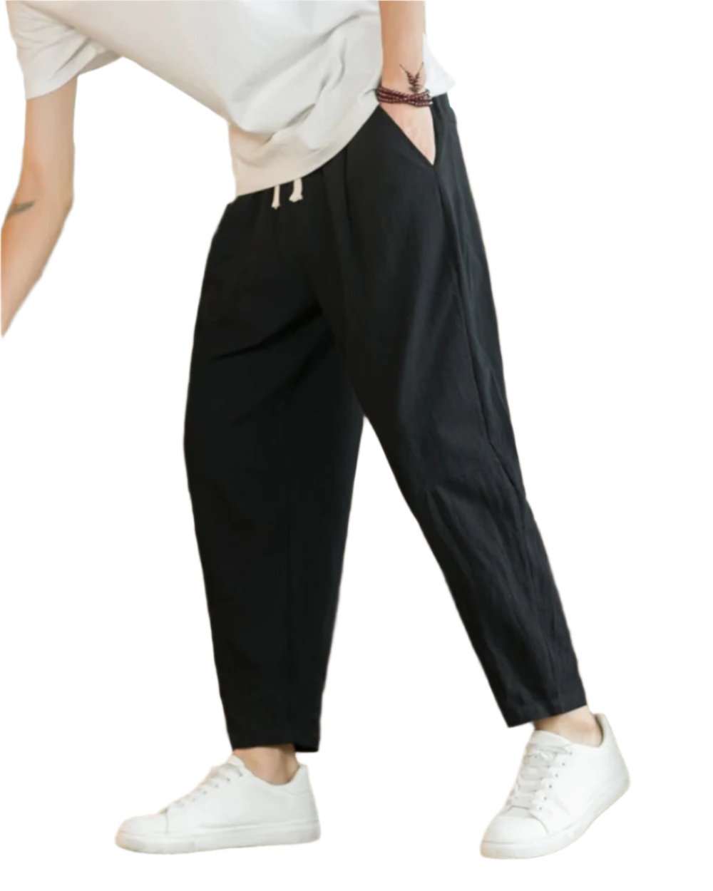 Pantalón de algodón.