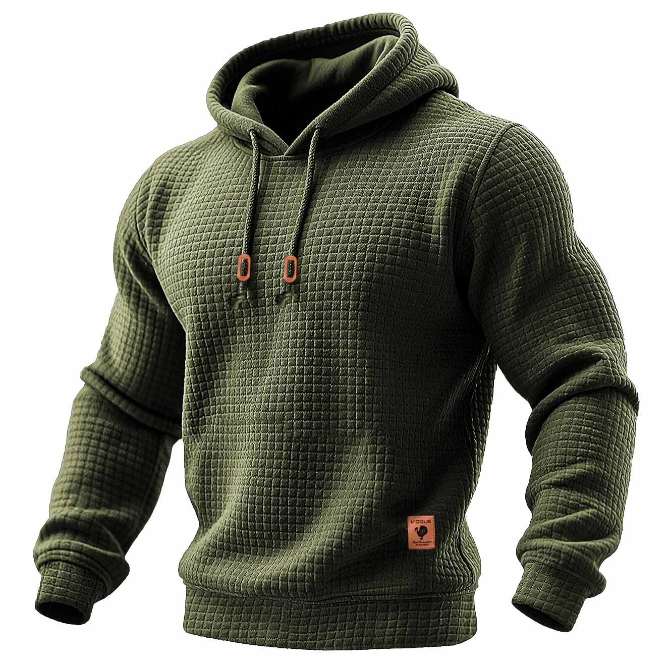 Álvaro™ | Sudadera Acolchada Waffle con Capucha