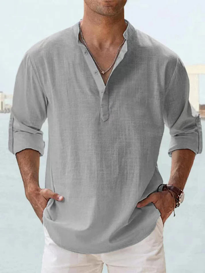 Camisa de Manga Larga Ligera y Transpirable