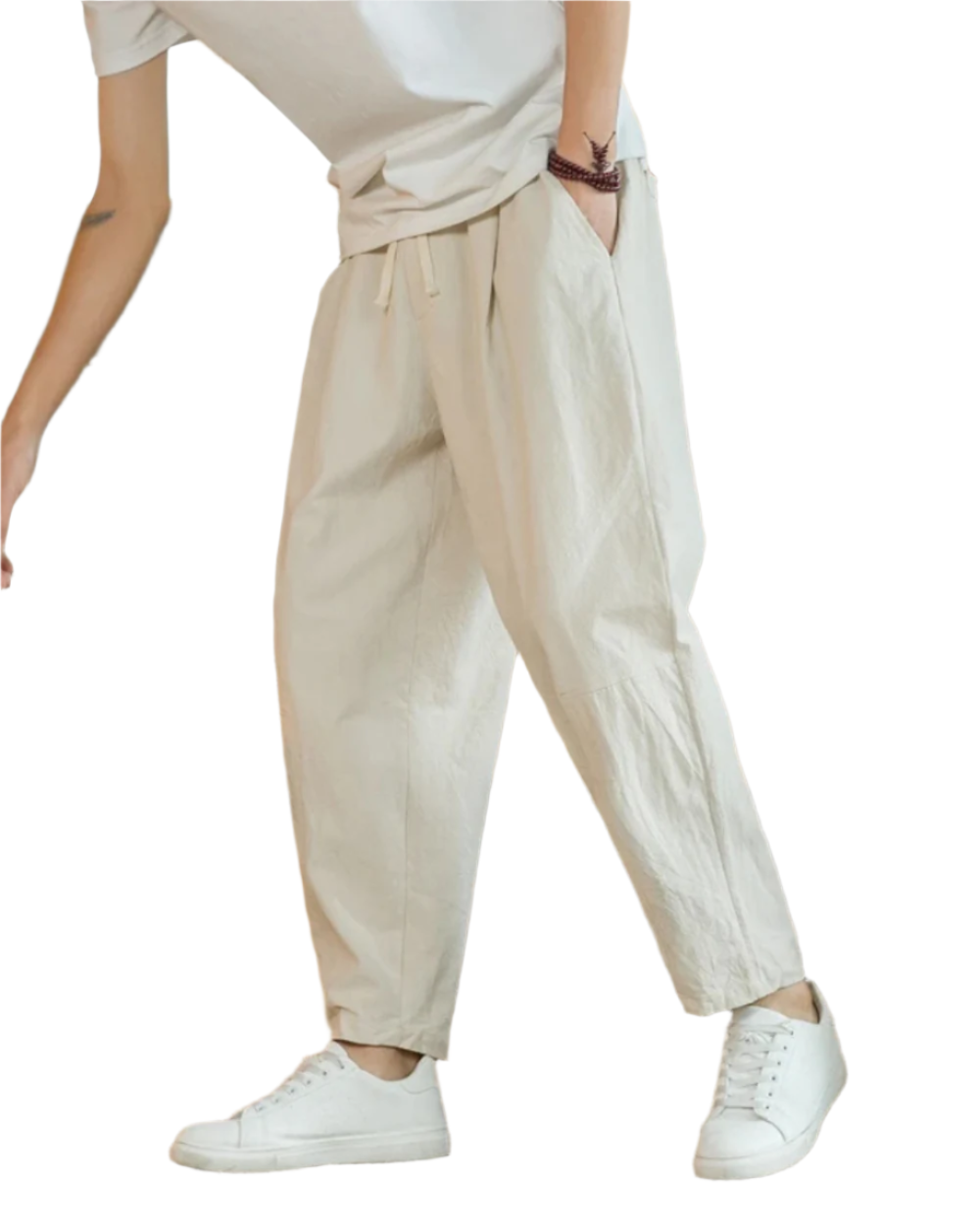 Pantalón de algodón.